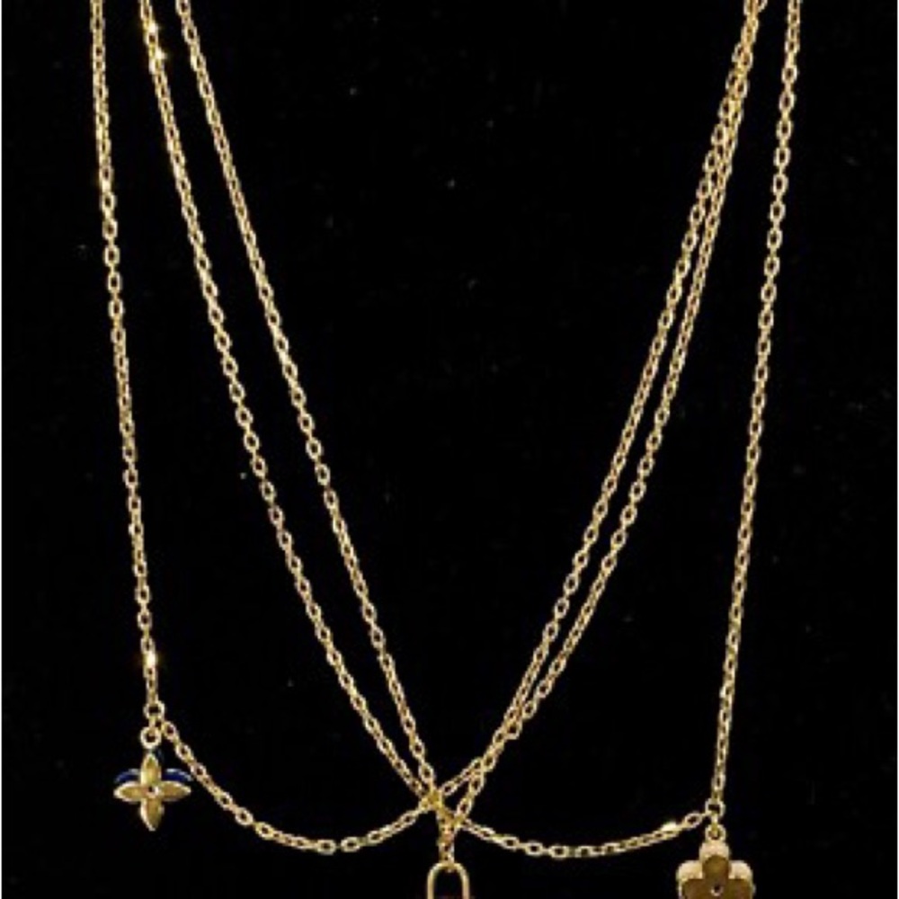 Louis‎ Vuitton Sweet Charms Tiered Necklace- AMAZING CONDITION